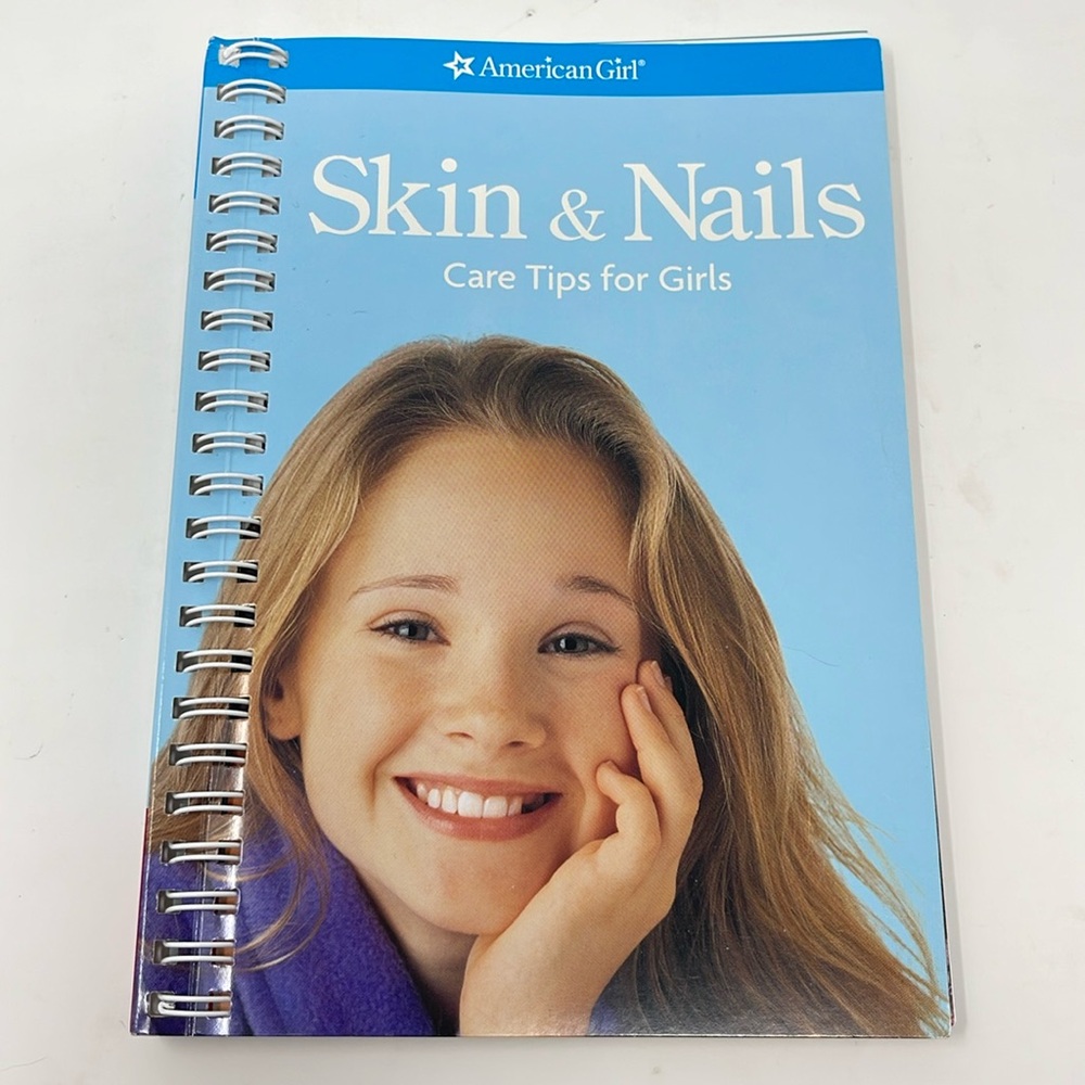 3/$15 AMERICAN GIRL: Skin & Nails Book: Care Tips for Girls